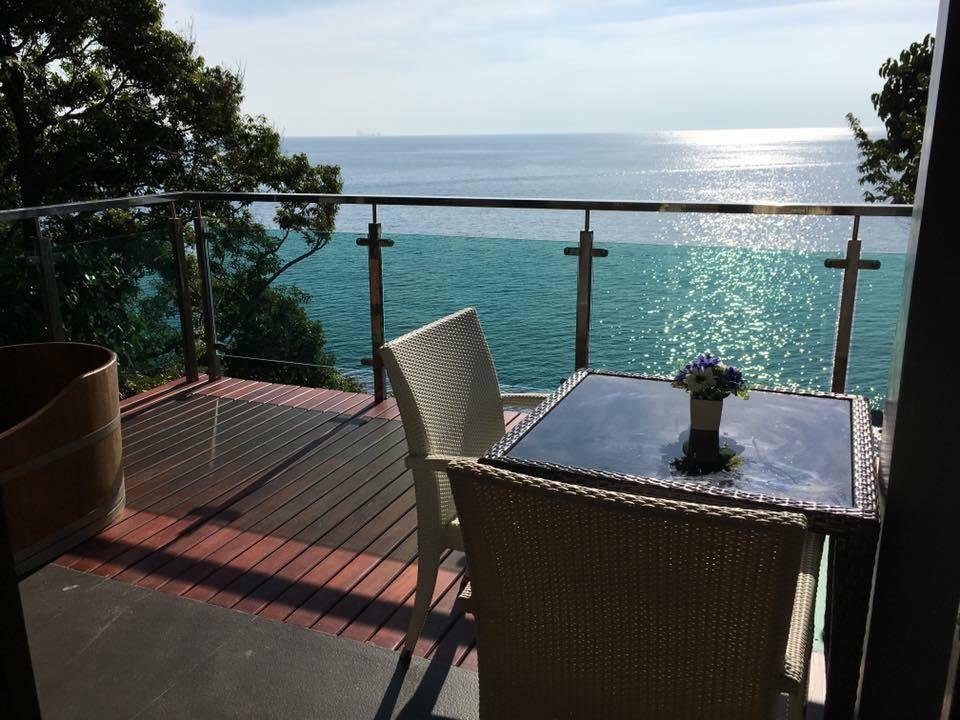 Двухместный номер Executive с балконом и с видом на океан Cliff Lanta Suite-Koh Lanta Krabi