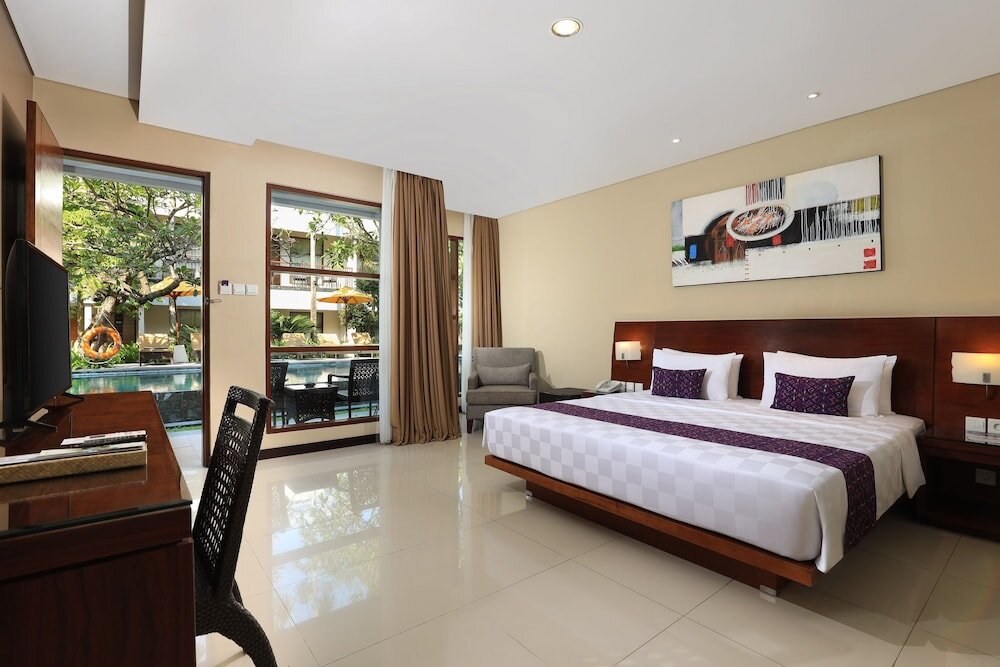 Номер Deluxe с видом на бассейн Amadea Resort & Villas Seminyak Bali
