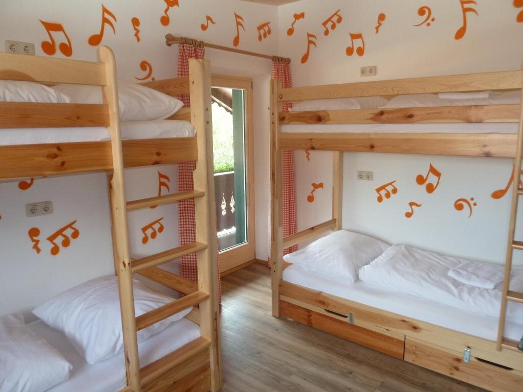 Кровать в общем номере Alpking Hostel