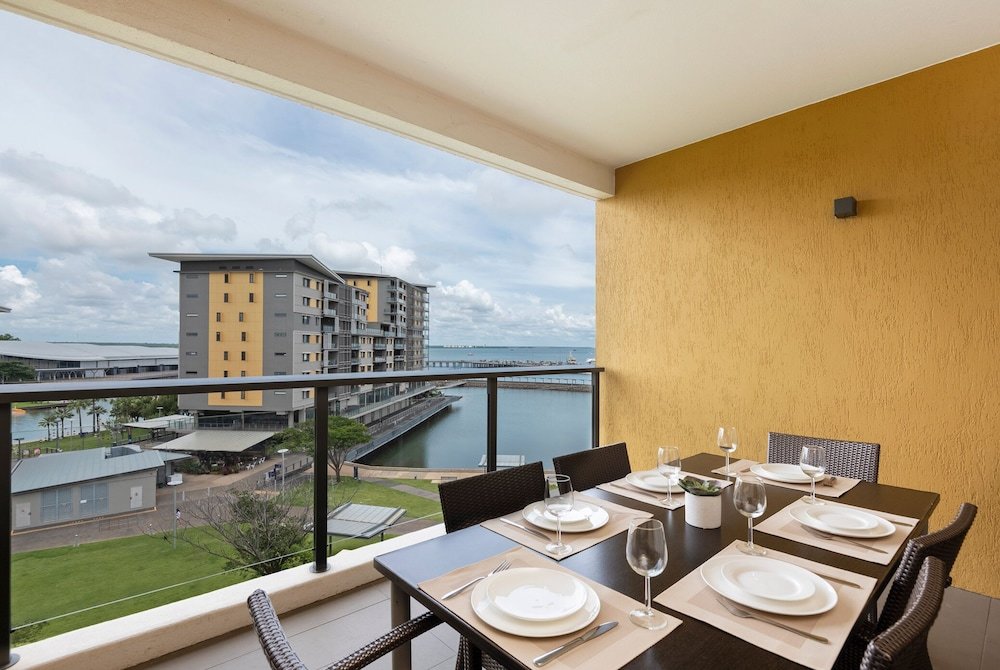 Appartamento Luxury 2 camere con balcone e con vista sulla baia Saltwater Suites