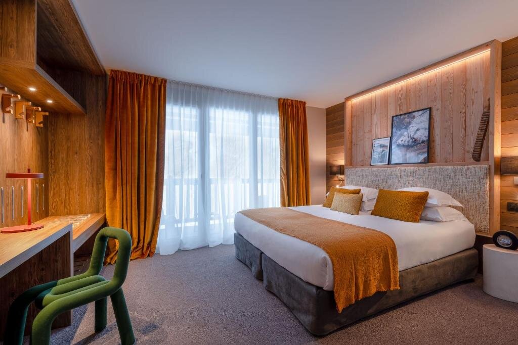 Camera doppia Superior con vista sulle montagne I.L.Y Hotels la Rosière