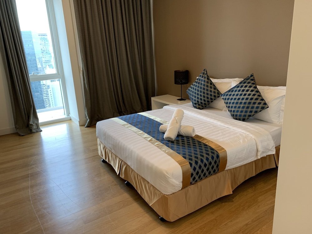 Deluxe appartement 3 chambres Vue sur la ville Platinum Suites KLCC Kuala Lumpur