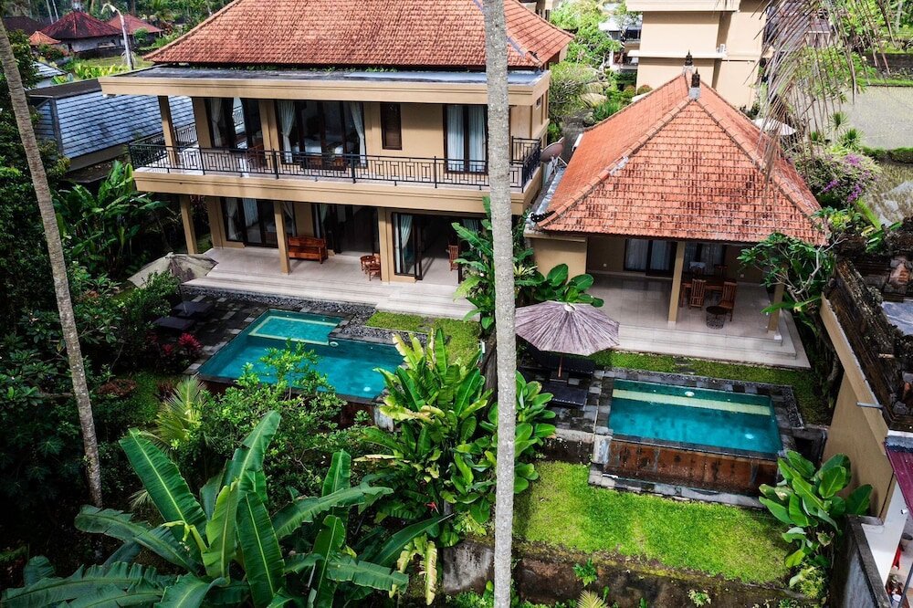 Villa familiar 4 habitaciones Kubu Bali Baik Villa & Resort - CHSE Certified