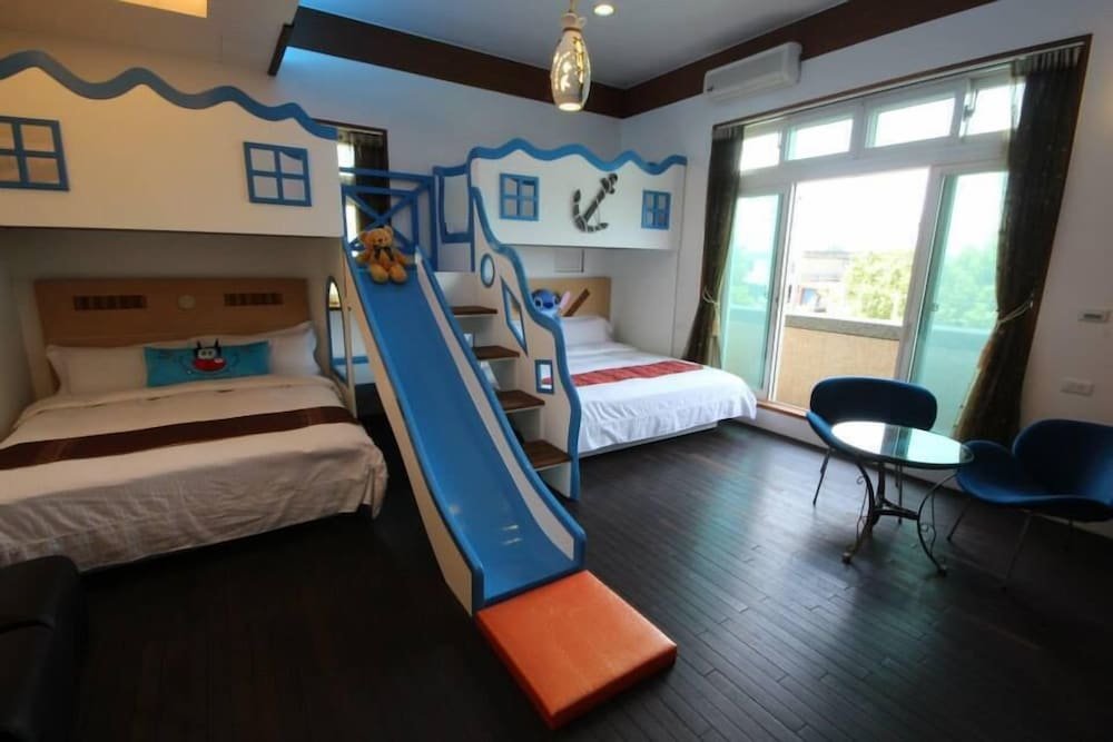 Standard famille chambre avec balcon Meiman Xiaowo