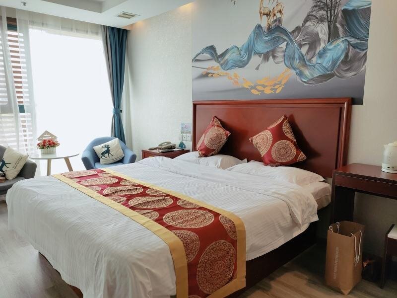 Двухместный номер Standard Greentree Inn Suzhou Shengze Business Hotel