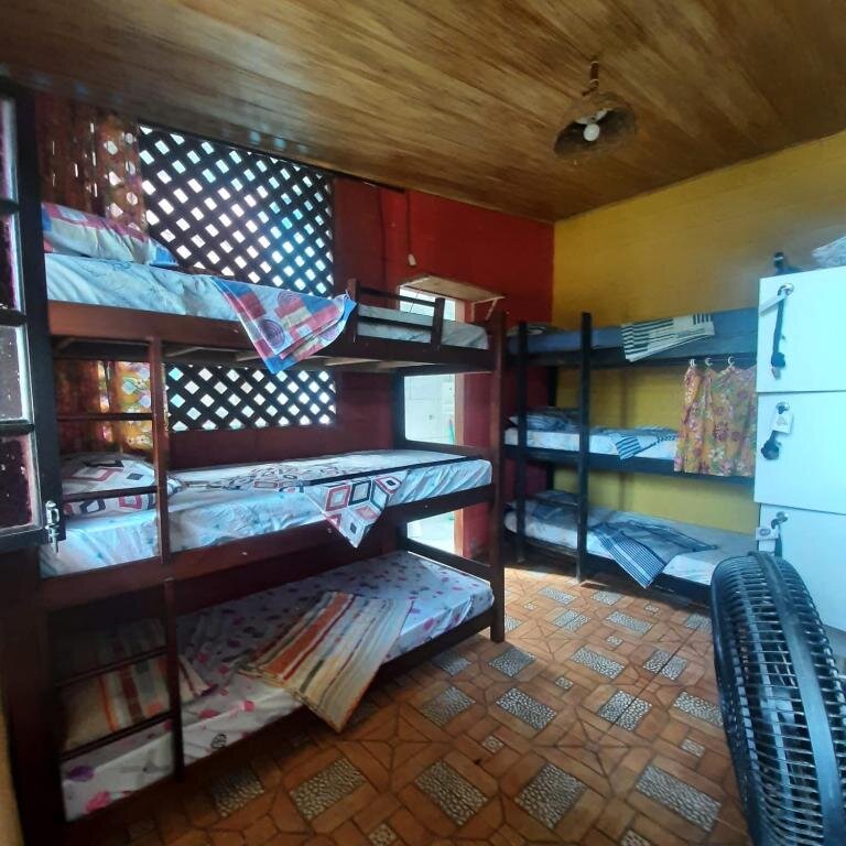 Кровать в общем номере (женский номер) Chalés Recanto da Aldeia