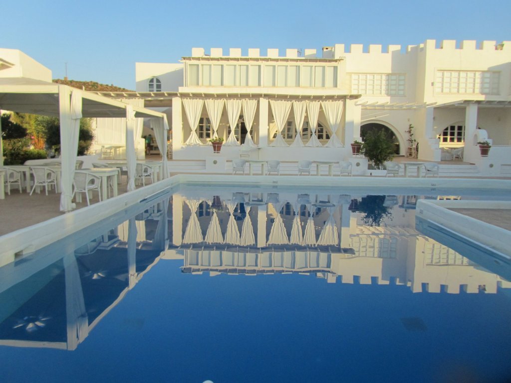 Camera doppia Standard con vista sulla piscina Porto Scoutari Romantic Hotel