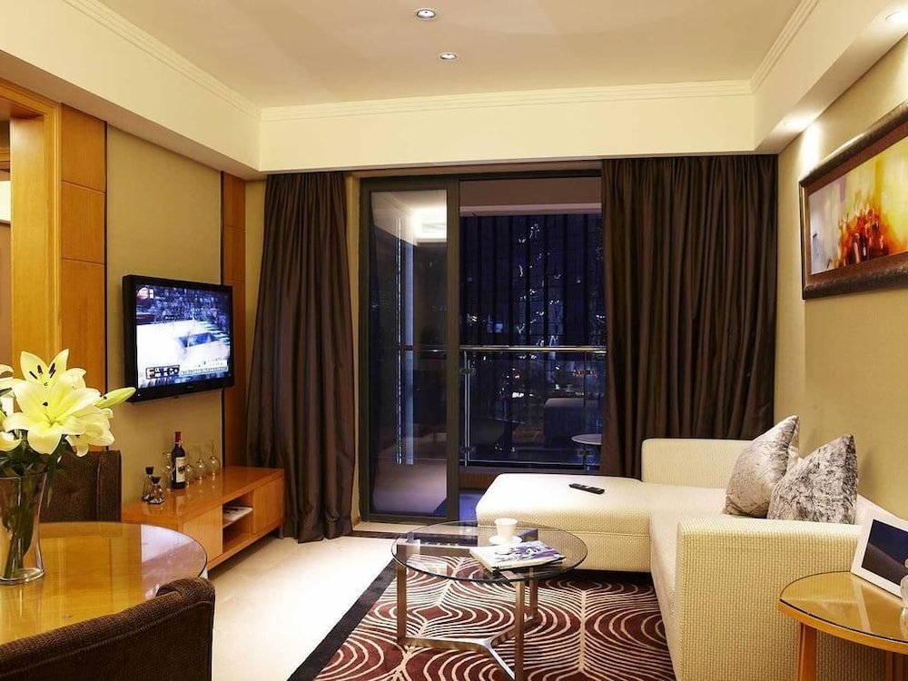 Номер Business c 1 комнатой с балконом Dan Executive Hotel Apartment Zhujiang New Town