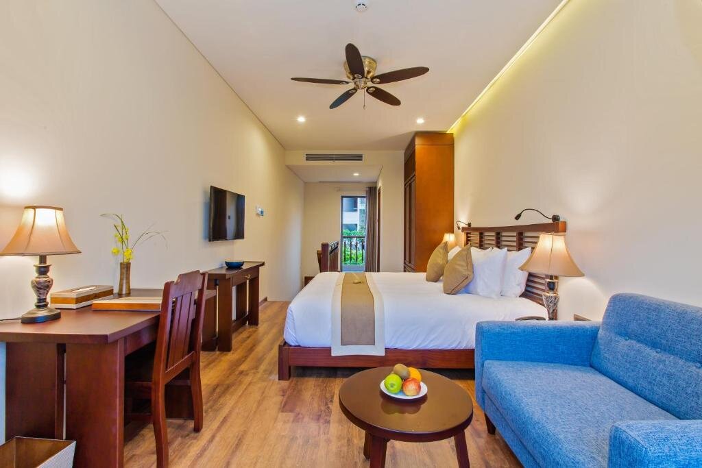 Suite 1 camera da letto Silk Sense Hoi An River Resort - A Sustainable Destination