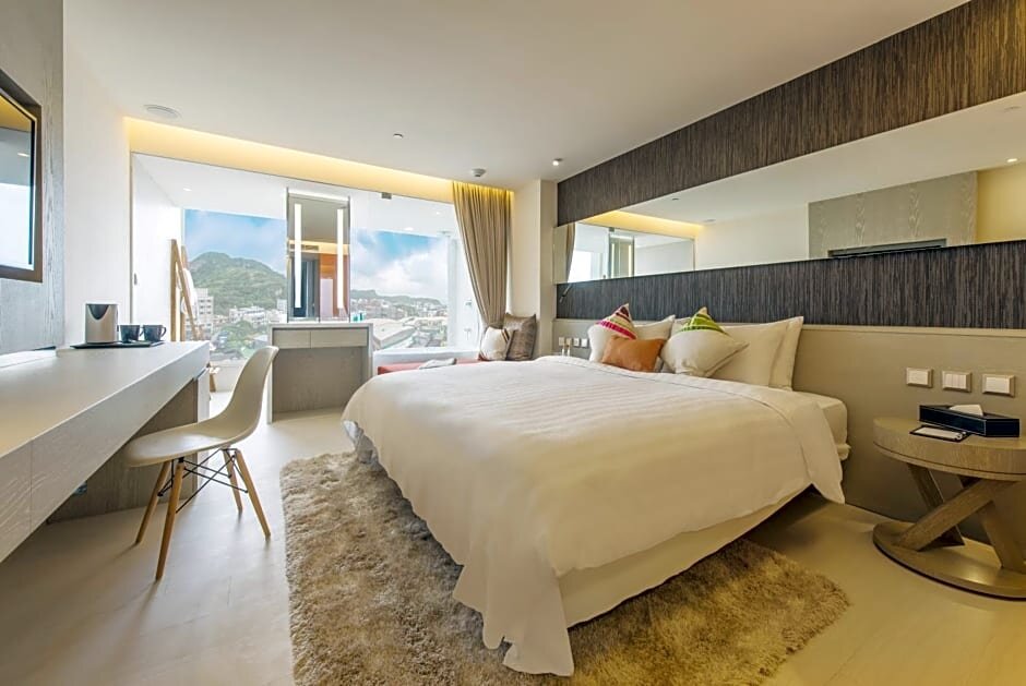 Deluxe room with ocean view Inhouse Hotel Yehliu
