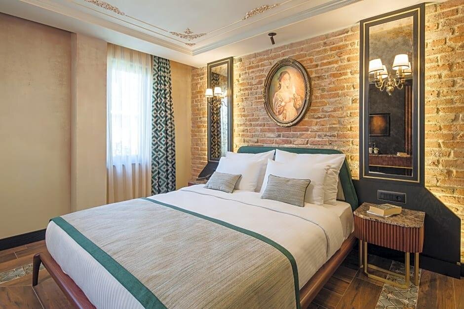 Кровать в общем номере Henna Hotel Istanbul