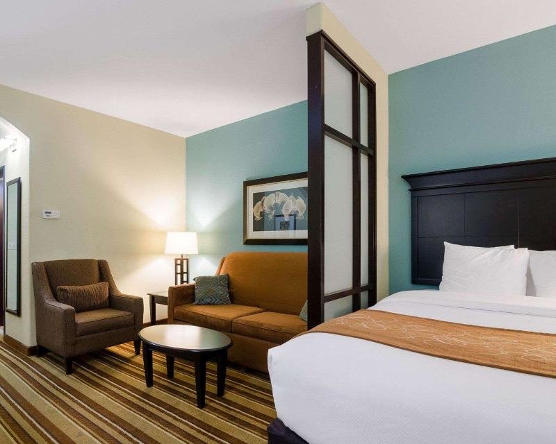 Standard Zimmer Comfort Suites Topeka Northwest