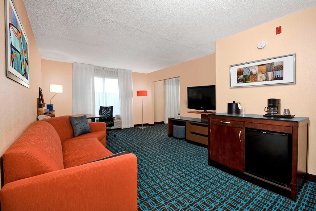 Executive Doppel Suite 1 Schlafzimmer Fairfield Inn & Suites Raleigh Durham Airport Research Triangle Park