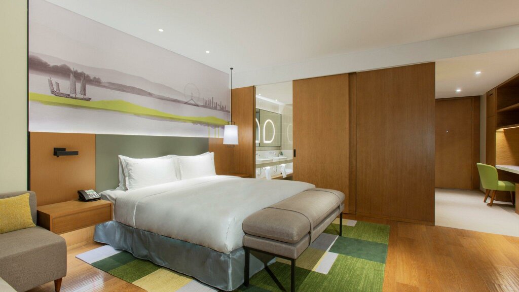 Premium Doppel Zimmer mit Stadtblick Holiday Inn Hotel & Suites Tianjin Downtown, an IHG Hotel