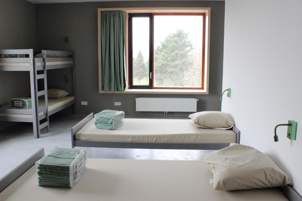 Кровать в общем номере (мужской номер) Hostel Groeninghe