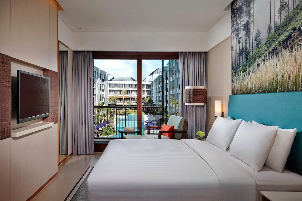Двухместный номер Standard с балконом и с красивым видом из окна Courtyard by Marriott Bali Seminyak Resort