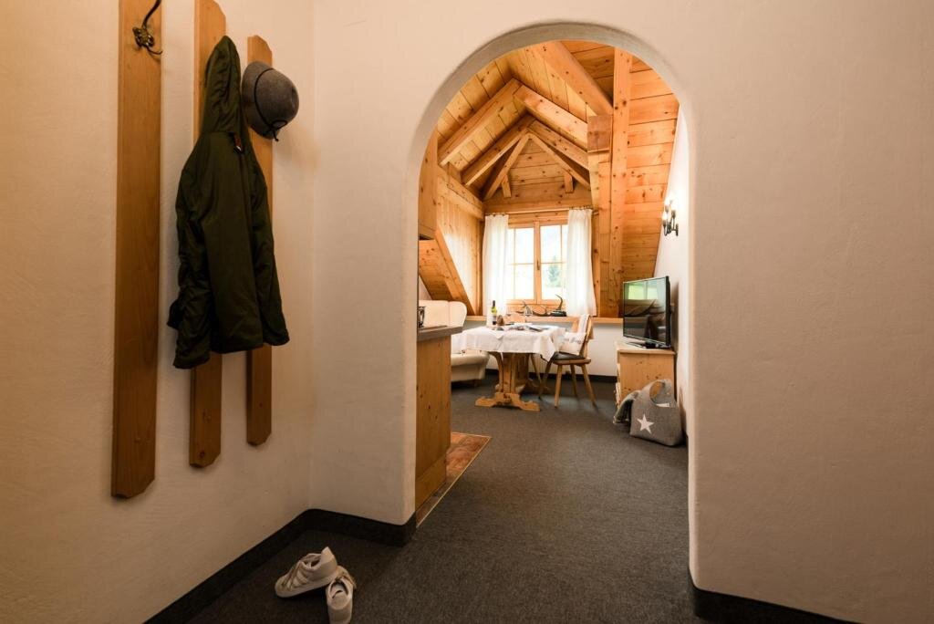 Standard appartement 2 chambres duplex Ansitz Wirtsgut - Familienappartements in den Bergen