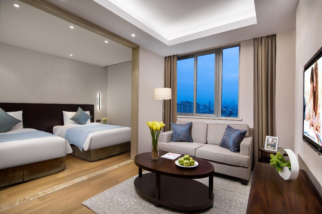 Двухместный люкс c 1 комнатой Somerset Emerald City Suzhou