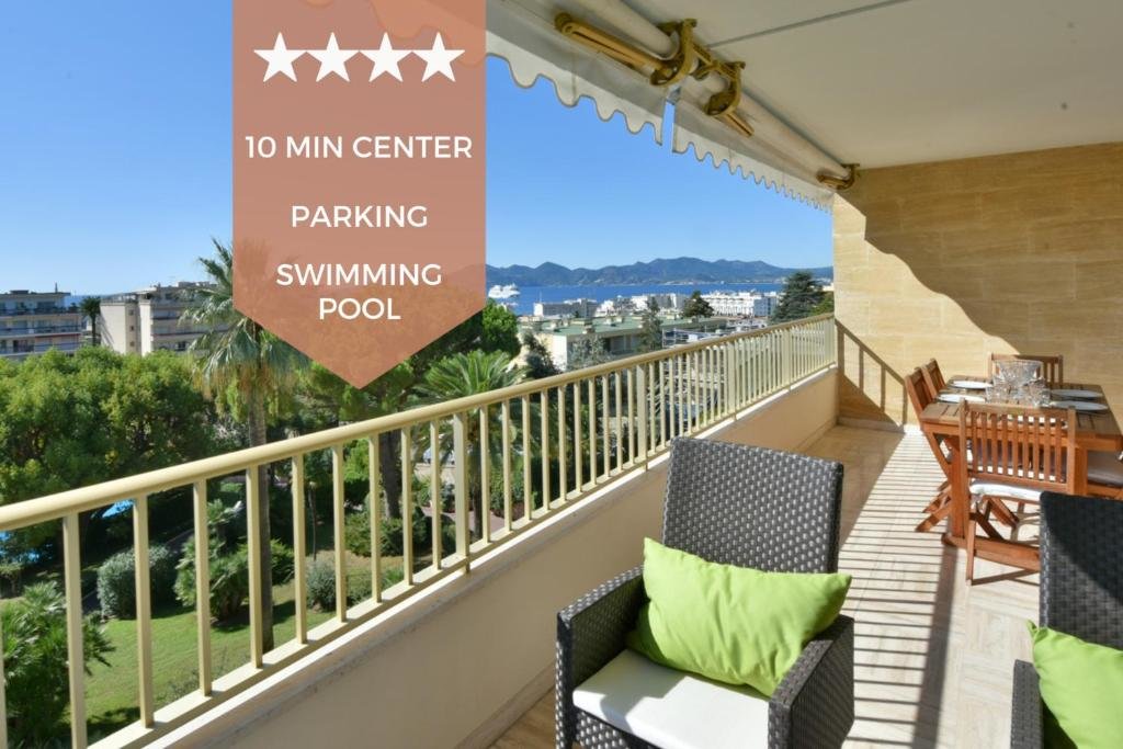 Appartement 10 Minutes On Foot From The City Center! Sea View Secured Property