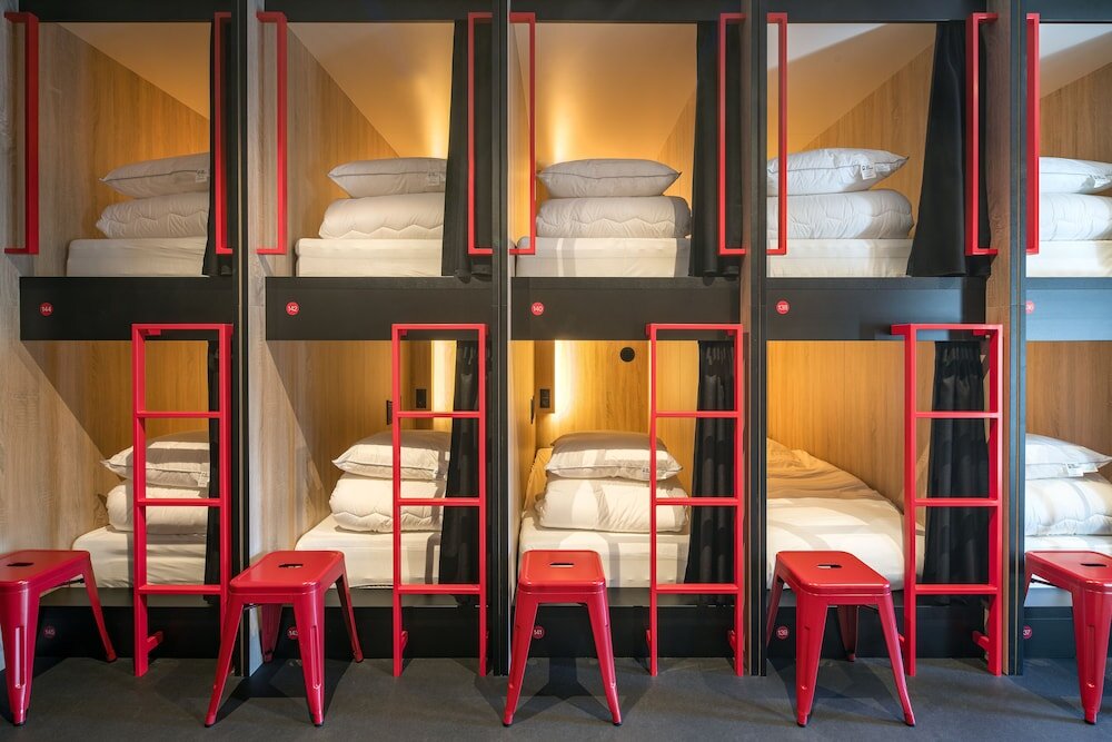 Кровать в общем номере City Trip Hostels Amsterdam-Purmerend