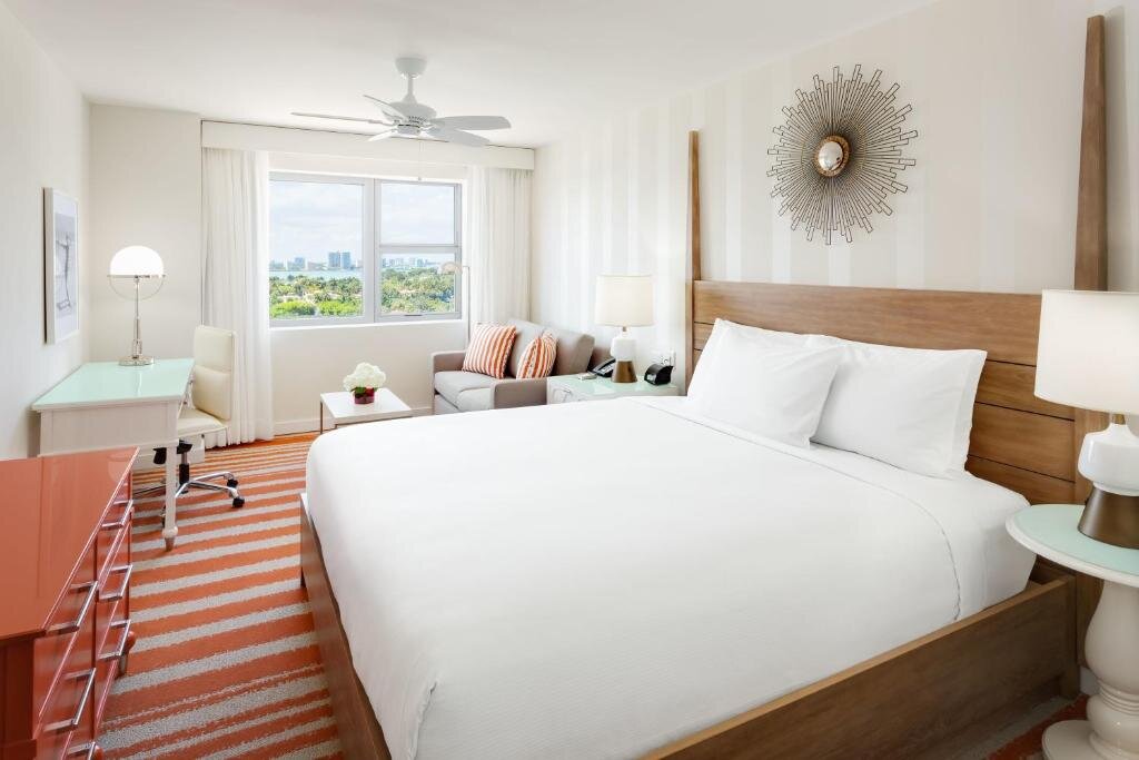 Junior suite doppia con balcone e vista oceano Hilton Cabana Miami Beach