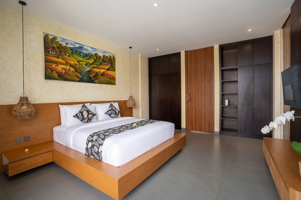 Вилла Luxury с 4 комнатами с видом на бассейн Villa Oza Canggu