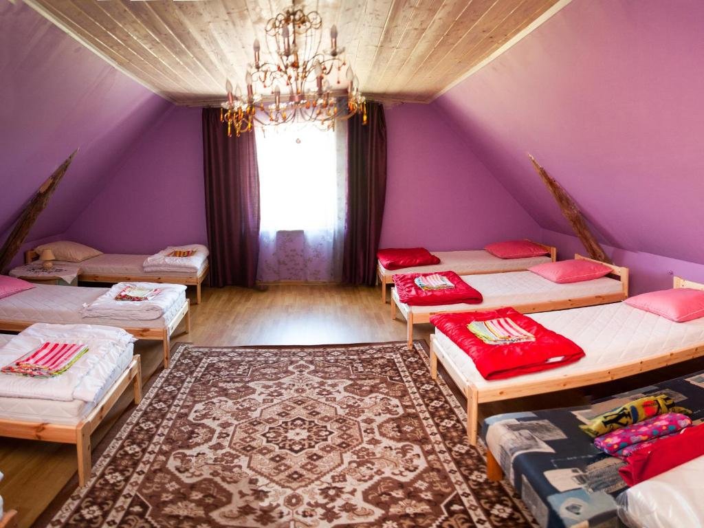 Кровать в общем номере Laimnieki
