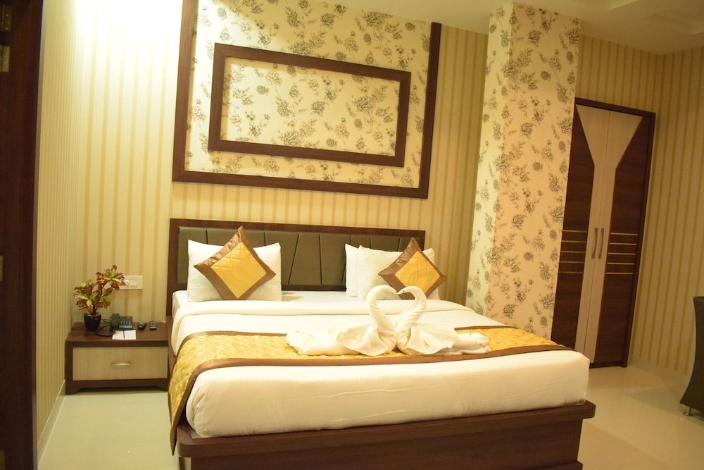 Двухместный номер Deluxe c 1 комнатой с видом на город Hotel Uday Palace
