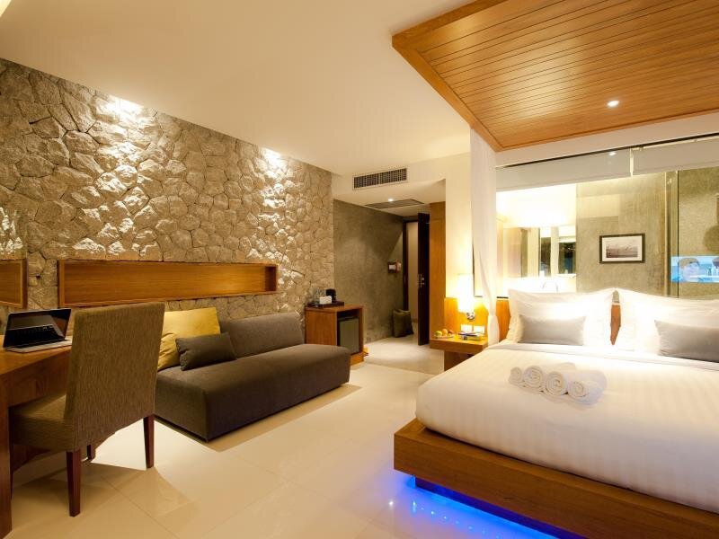 Кровать в общем номере De Cozé Hotel