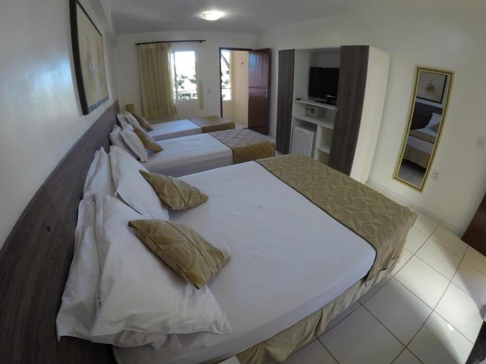 Standard Vierer Zimmer mit Balkon Pousada Porto das Dunas