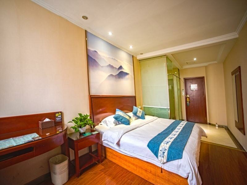 Standard Double room GreenTree Inn Anhui Hefei Railway Station Qinggong Mall Express Hotel