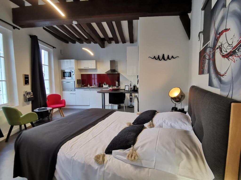 Apartment Le Saint-Aignan, Nuits-chartraines, Parking privé, 3 étoiles