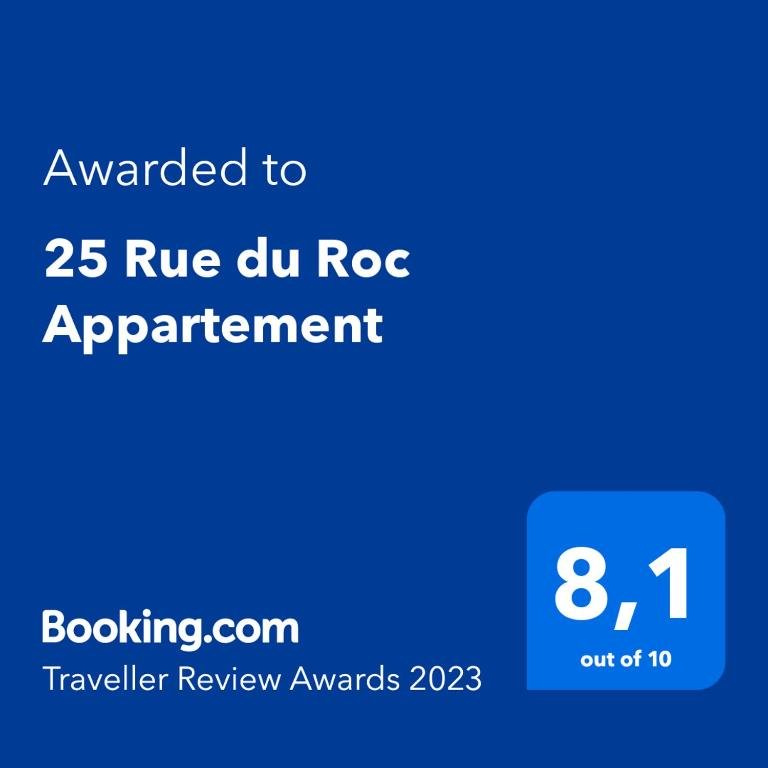 Apartamento 25 Rue du Roc Appartement