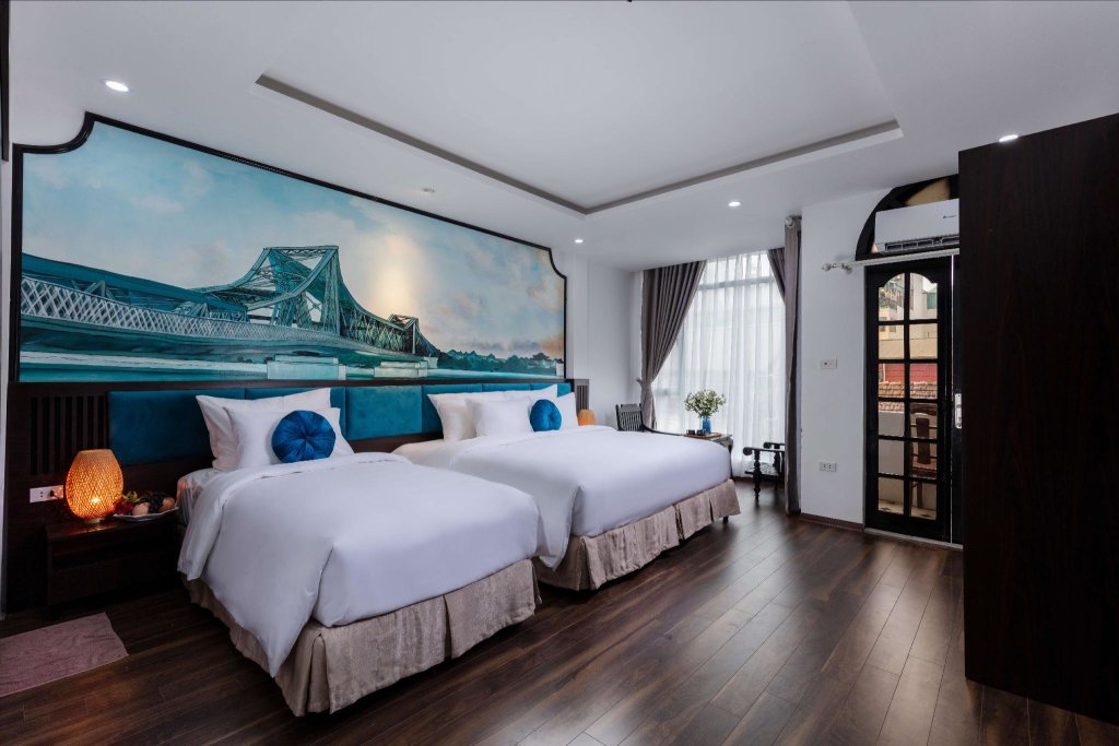Camera doppia Deluxe Hanoi Center Silk Lullaby Hotel and Travel
