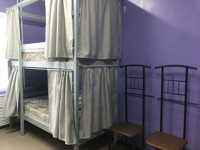 Кровать в общем номере (мужской номер) Хостел Рус - Якутск