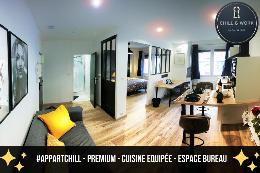 Apartment Appart Chill & Work - 50m Gare de Valenciennes