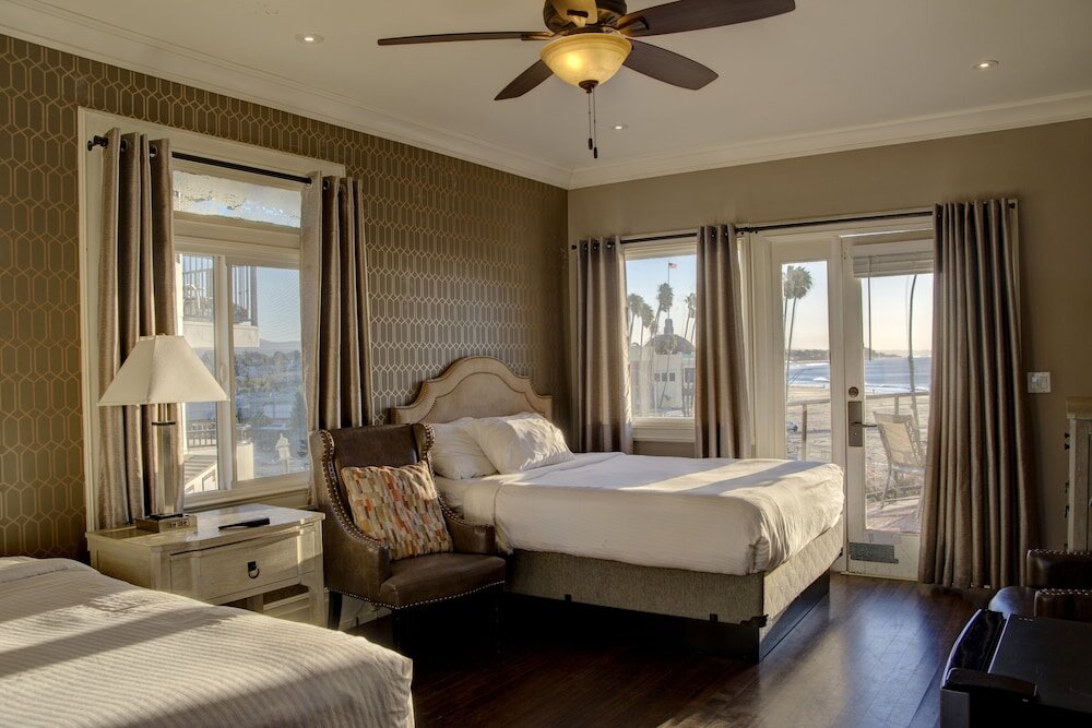 Standard Vierer Zimmer mit eingeschränktem Meerblick Casablanca Inn on The Beach