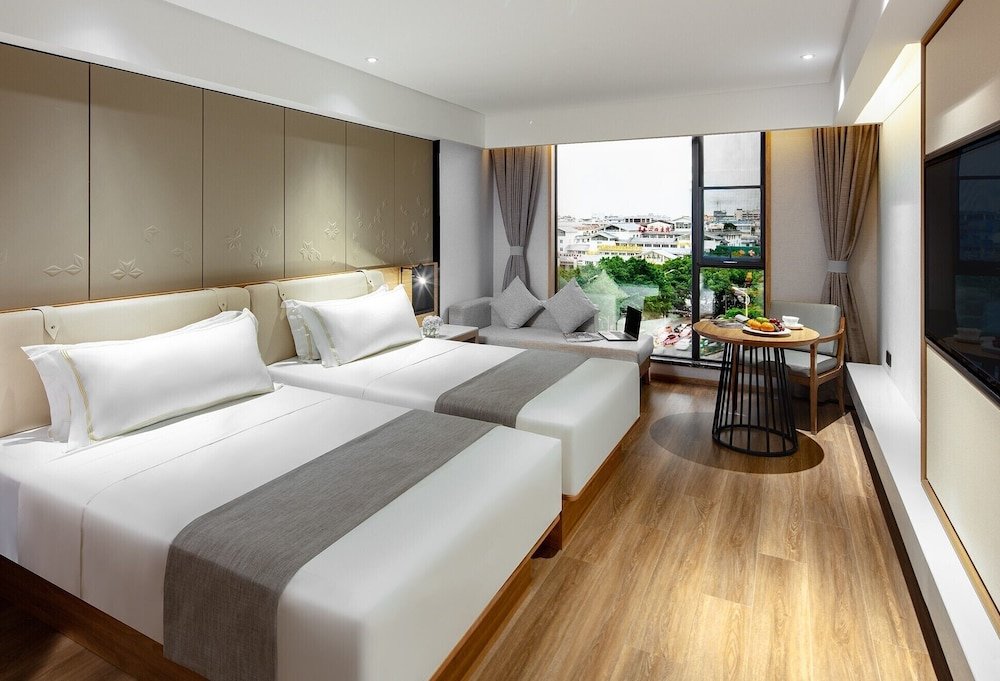 Standard Doppel Zimmer mit Bergblick Venus Hotel  Xiangshan Park 2