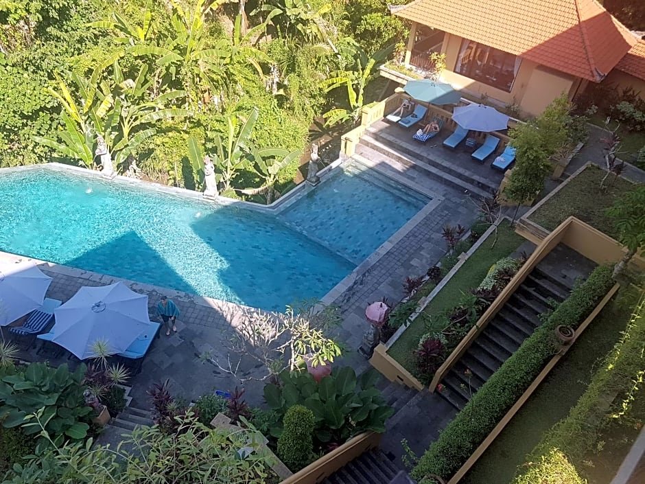 Deluxe Doppel Zimmer mit Poolblick Sri Aksata Ubud Resort by Adyatma Hospitality