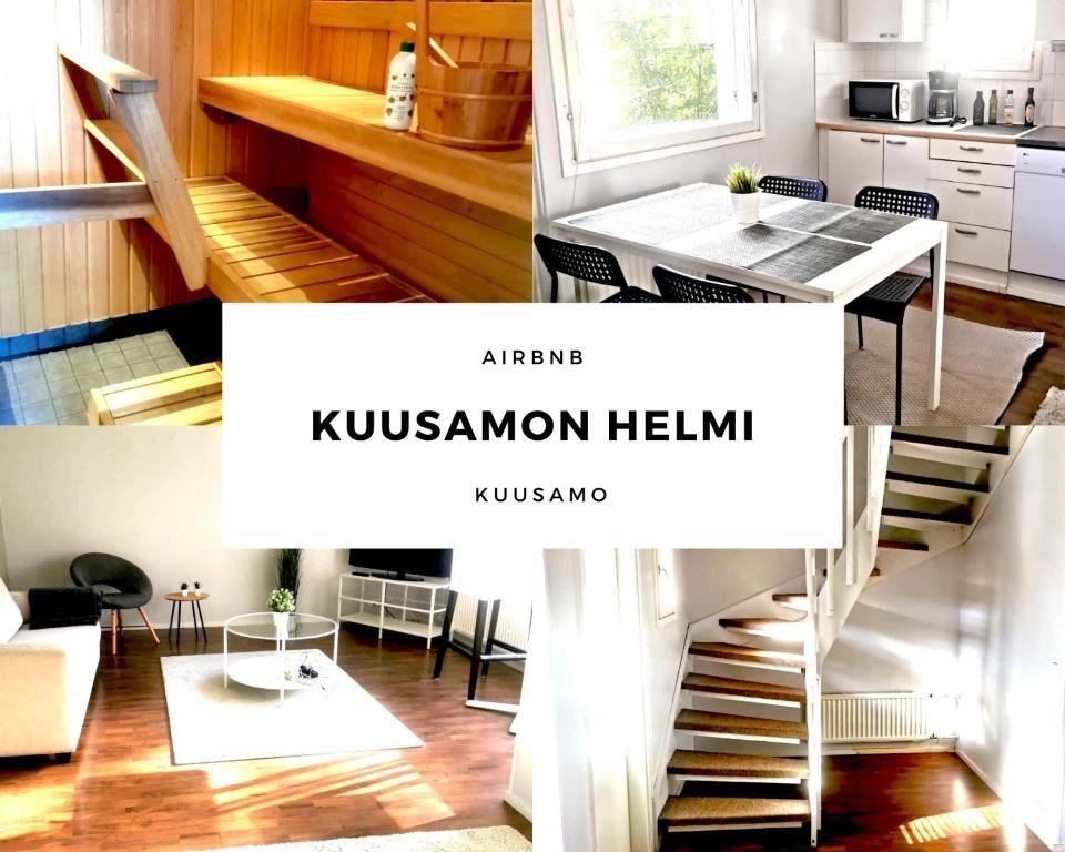 Apartamento Kuusamon Helmi, Sauna, Parveke, Terassi