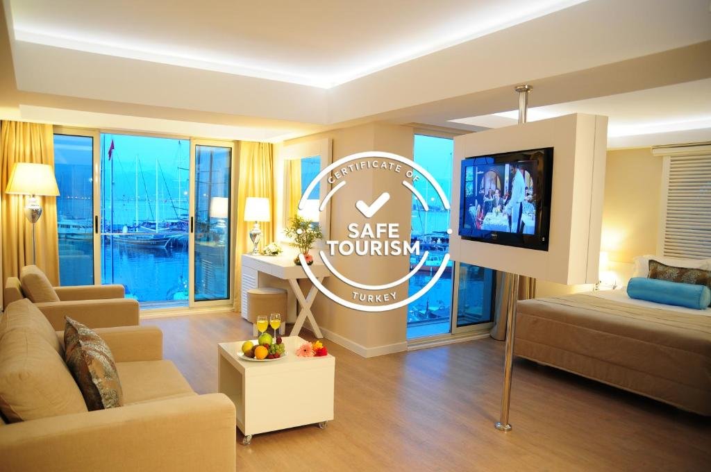 Двухместный номер Deluxe с видом на море Alesta Yacht Hotel