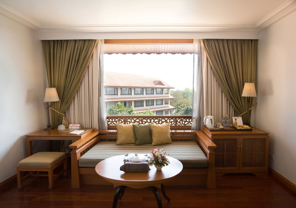 Habitación De lujo con vista a la piscina The Imperial River House Resort, Chiang Rai