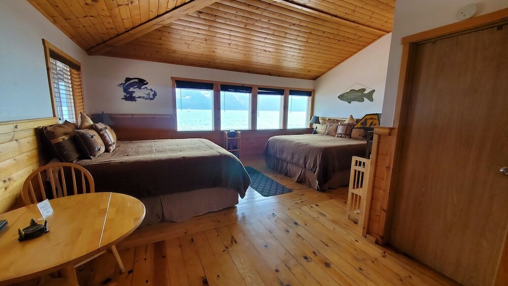Superior Doppel Zimmer mit Blick auf die Bucht Resurrection Lodge on the Bay