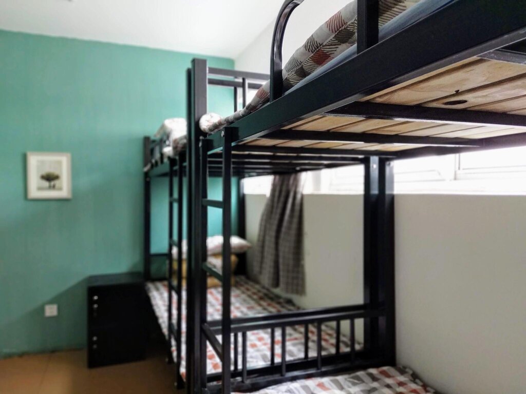 Кровать в общем номере (мужской номер) Loving Chengdu Youth Hostel