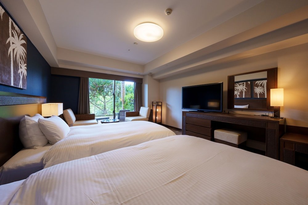 Standard double chambre avec balcon et Vue jardin Grandvrio Resort Ishigakijima