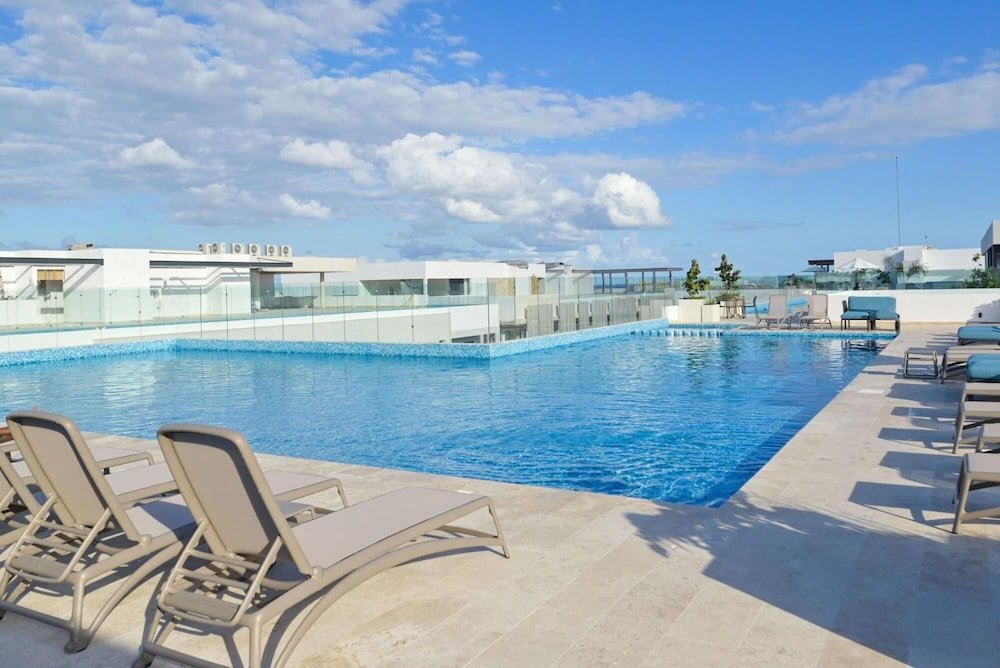 Apartamento Brand New Lovely 1BR Apartment PDC Rooftop Pool Gym Pool Table Nice Amenities