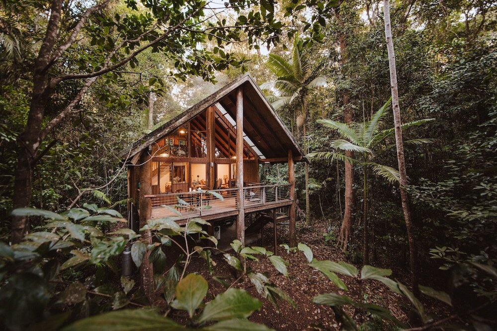 Коттедж Deluxe The Canopy Rainforest Treehouses & Wildlife Sanctuary