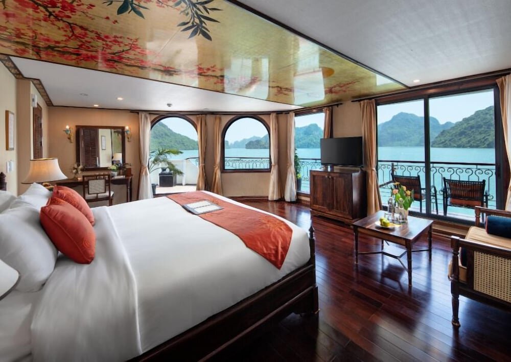 Suite De ejecutivo con balcón Indochine Lan Ha Bay Powered by ASTON