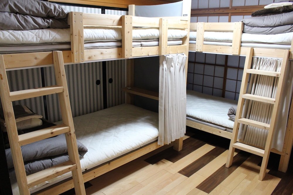 Bett im Wohnheim (Frauenwohnheim) Shiogama Guesthouse Minatomaru - Hostel
