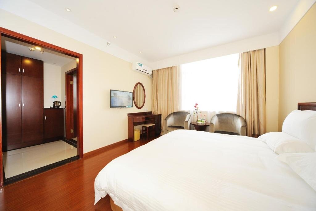 Business Zimmer GreenTree Inn Shanghai West Huaxia Road Subway Station Hotel